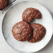 Chocolate Almond Cookies, GF